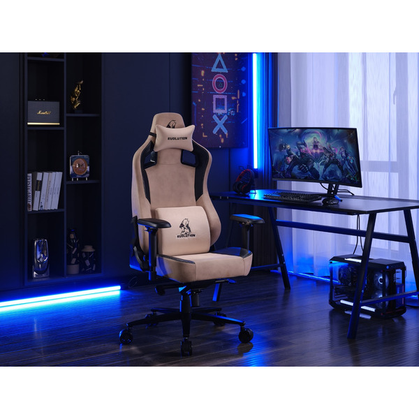 Игровое кресло Evolution Project A Fabric (бежевый)