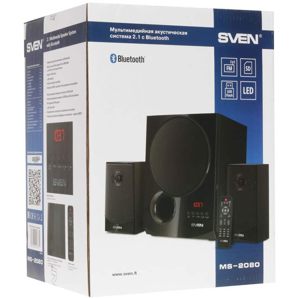 Акустическая система SVEN MS-2080 чёрный