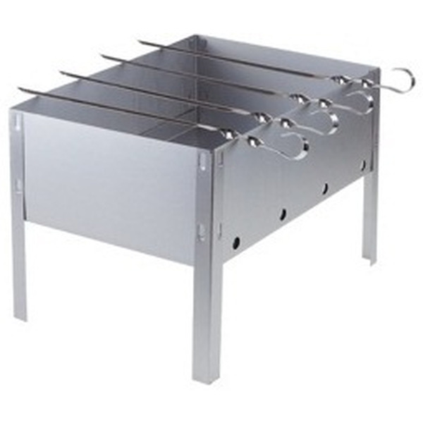 Мангал PERFECTO LINEA со складным дном с шампурами (47-750766)