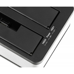 Бокс для накопителей AgeStar 3UBT8 (серебристый/черный)