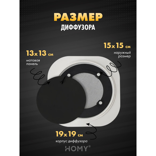 Вентиляционная решетка теневая с вентилятором с таймером HOMY AIR A100BT