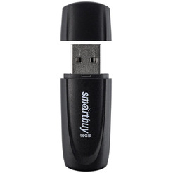 USB флэш-диск Smart Buy 16GB Scout Black (SB016GB2SCK)