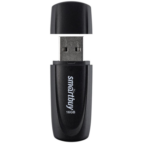 USB флэш-диск Smart Buy 16GB Scout Black (SB016GB2SCK)