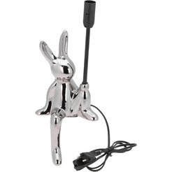 Светильник декоративный настольный REXANT 603-1030 МОБИ Заяц Е14, 40Вт, хром