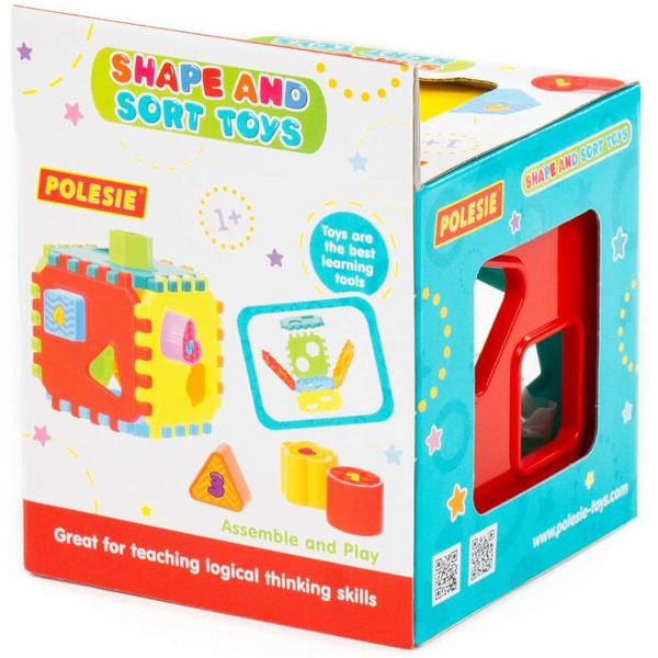 Сортер Полесье Куб 92106