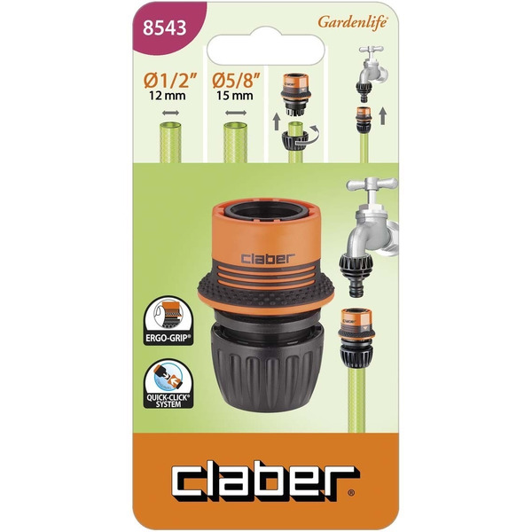 Коннектор Claber 1/2” - 5/8” 8543
