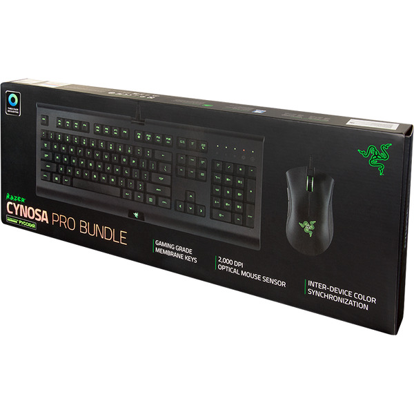 Набор клавиатура+мышь игровая RAZER Cynosa Pro Bundle (RZ84-01470200-B3R1)