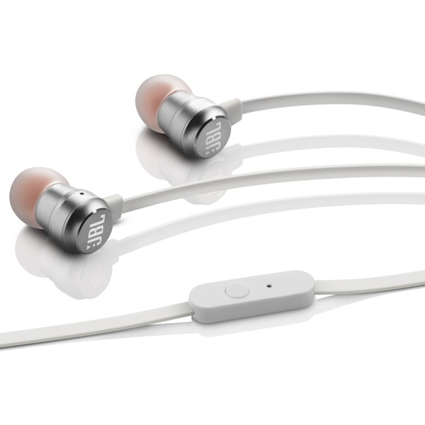 Наушники JBL T280A серебрянные