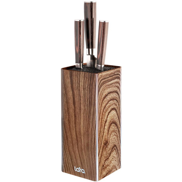 Подставка для ножей Lara LR05-102 (коричневый)