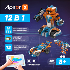 Конструктор Apitor Robot X 12 в 1