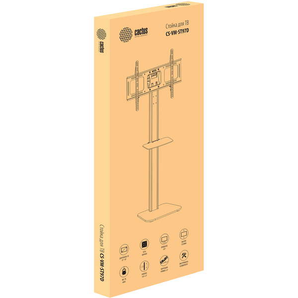Стойка для телевизора Cactus CS-ST97-D