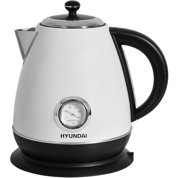 Электрический чайник Hyundai HYK-S4502 жемчужный/черный