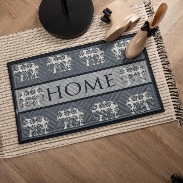 Коврик грязезащитный Multy Home Lima 45x75 EU5000247 (принт Elephants)
