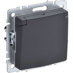 Розетка IEK Brite РСбш10-3-44-БрГ