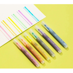 Набор текстовыделителей DELI EU624 (6 цветов)