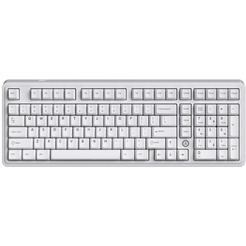 Клавиатура AJAZZ AK980 MAX Magnetic Grain Switch (белый)