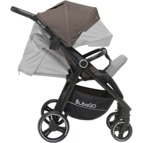 Коляска прогулочная BubaGo BASS Light BG 131-7 Коричневый