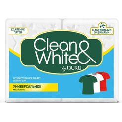 Мыло хозяйственное Duru Clean&White 2x120 г