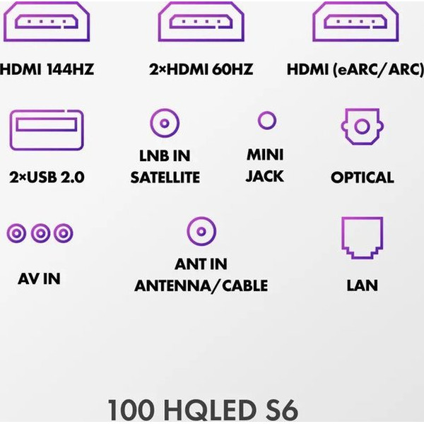 Телевизор Haier 100 HQLED S6