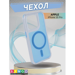 Бампер BINGO Model Magnetic для APPLE iPhone 16 Pro синий