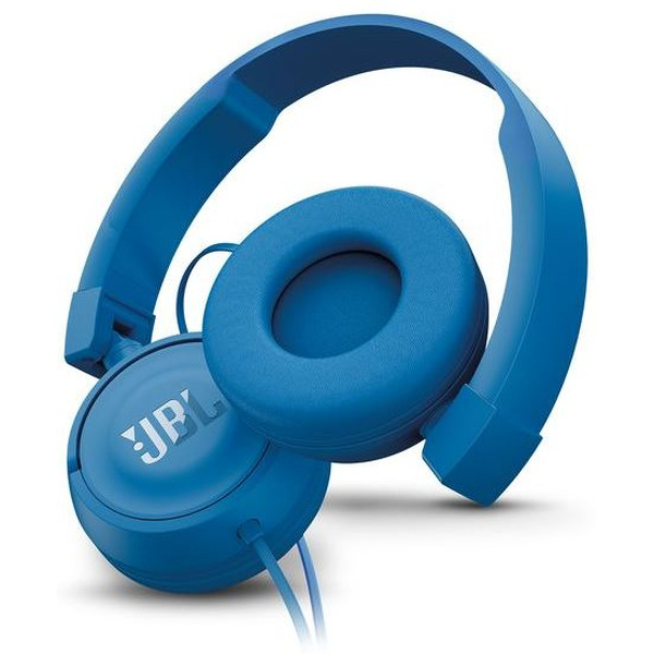 Наушники JBL T450 синий (JBLT450)
