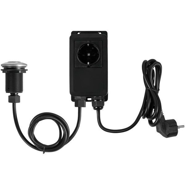 Пневмокнопка для измельчителя пищевых отходов с установочным комплектом MAUNFELD MPB01