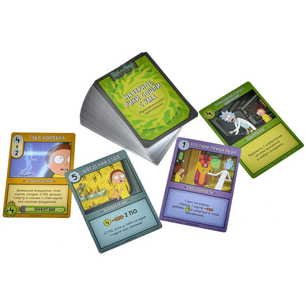 Настольная игра Hobby World 915777 Рик и Морти Наверное Рики сошли с ума