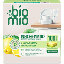 Таблетки для ПММ BIOMIO Бергамот и Юдзу (100 шт)