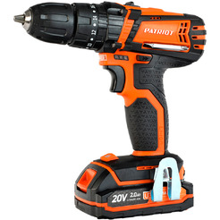 Дрель-шуруповерт Patriot BR 201UES-h с 2-мя АКБ, кейс