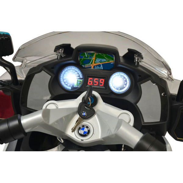 Электромотоцикл CHI LOK BO TOYS COMPANY BMW R 1200 RT-P Бело-синий