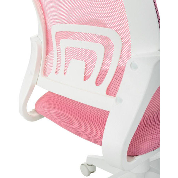 Кресло Brabix Fly MG-396W (белый/розовый) 533008