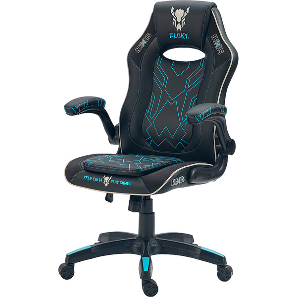 Кресло компьютерное FLOKY NEXUS Black-Blue V2