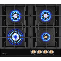 Варочная панель Weissgauff HGG 641 BV Volcano Burner Nano Glass