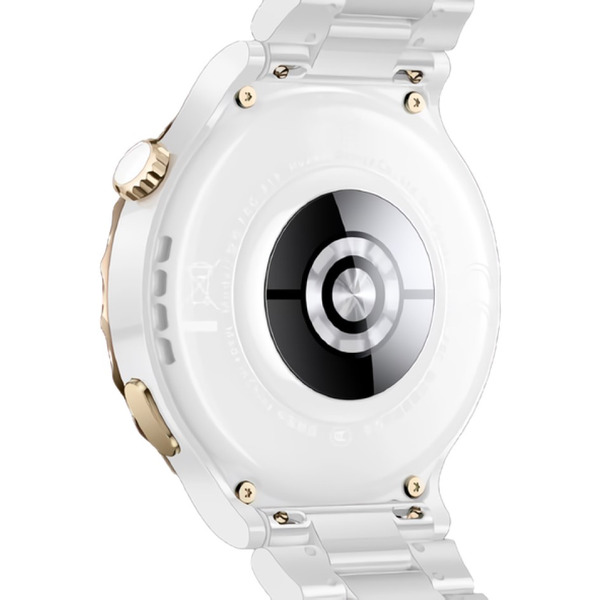 Умные часы Huawei Watch GT 3 Pro Ceramic 43 мм (FRG-B19) Gold Bezel с керамическим ремешком