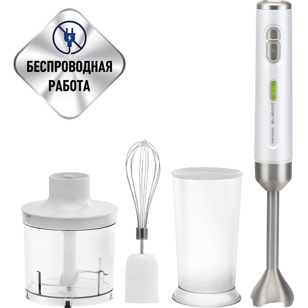 Блендер Polaris PHB 0746 CordLess (белый)