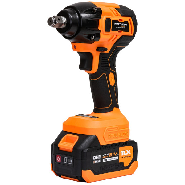 Гайковерт Partisan PCW-2135BL (с 2-мя АКБ, кейс)