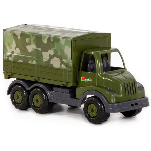 Автомобиль бортовой тентовый военный Полесье 49094 Муромец