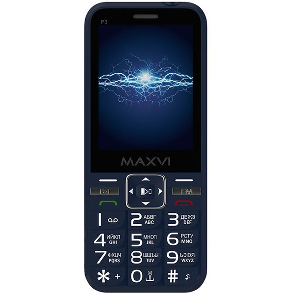 Мобильный телефон Maxvi P3 (синий)