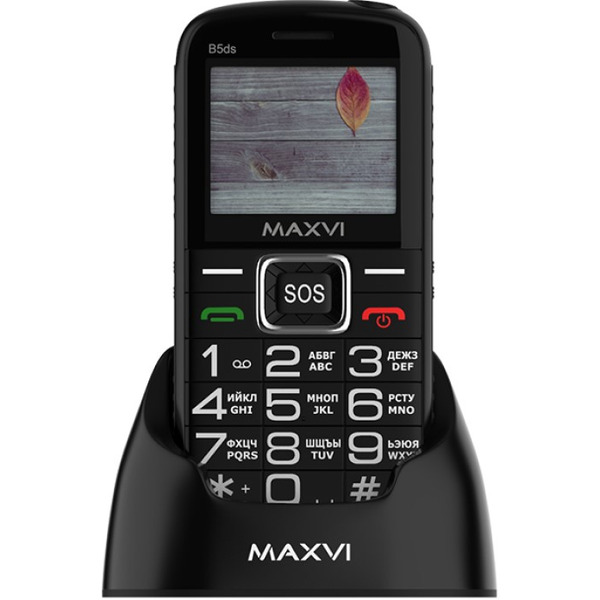 Мобильный телефон Maxvi B5ds (черный)