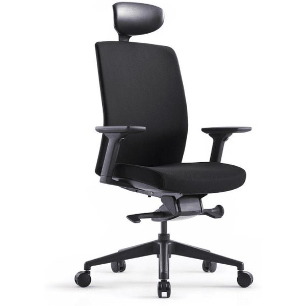 Офисное кресло Bestuhl J2 (черный, черная рама)