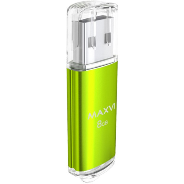 USB флеш-накопитель Maxvi MP 8GB 2.0 green