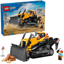 Конструктор LEGO City 60466 Желтый бульдозер