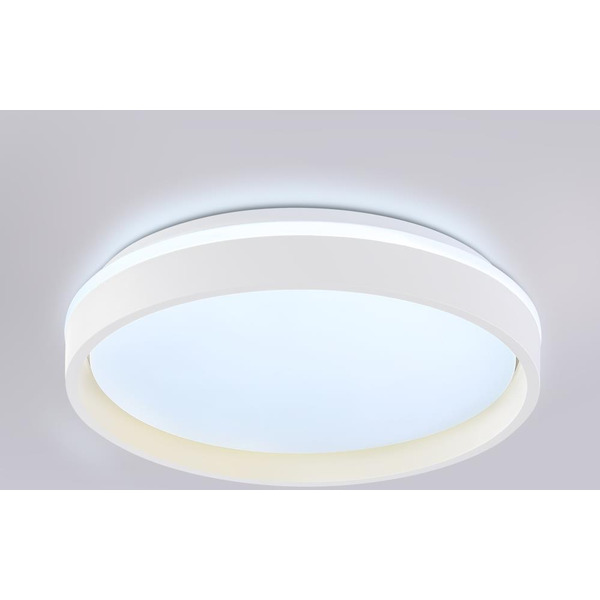 Потолочный светодиодный светильник Ambrella Orbital FZ601 WH/GD (белый/золото)