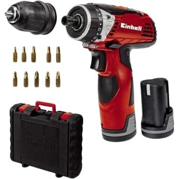 Дрель-шуруповерт Einhell TE-CD 12 X-Li (с 2-мя АКБ) 4513603