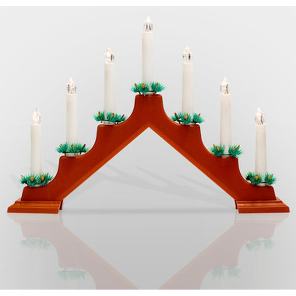 Новогодняя горка Neon-Night 7 свечек 501-082