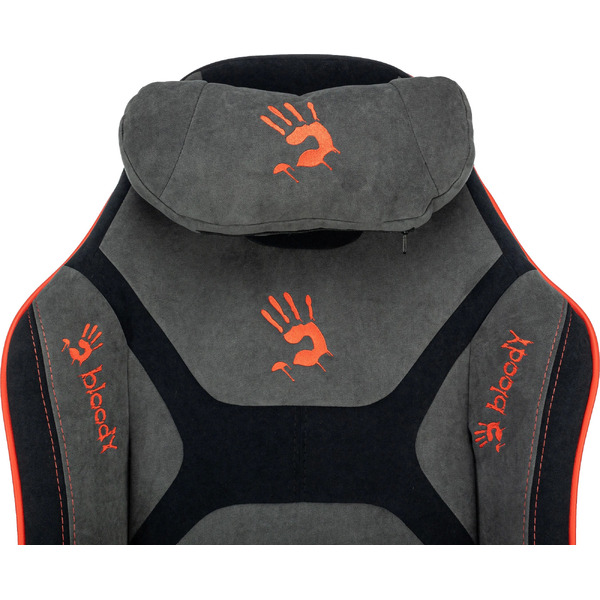 Игровое кресло A4Tech Bloody GC-680 (серый/черный)