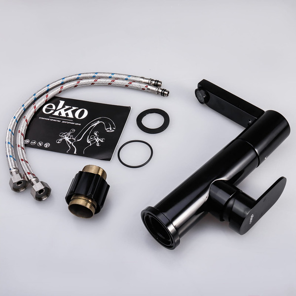 Смеситель Ekko E1083-8 (черный)