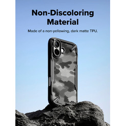 Чехол Ringke FUSION X для iPhone 17 CAMO BLACK