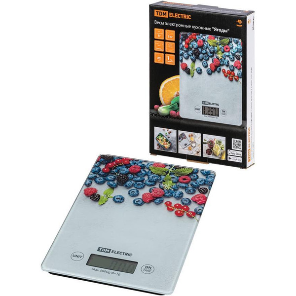 Весы кухонные TDM Ягоды SQ4025-0002