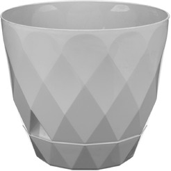 Горшок для цветов IDILAND Laurel 221611035/03 (серый)